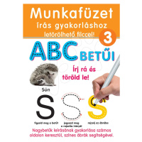 Dohány náučná hra tabuľa Píš a zmaž zošit 3 oranžová - Učíme sa písať veľkú ABC pomocou obrázkov