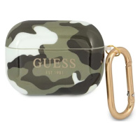 Obal Guess GUAPUCAMA AirPods Pro cover khaki Camo Collection (GUAPUCAMA)