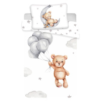 Bavlnené detské obliečky do postieľky 100x135 cm Teddy Bear – Jerry Fabrics