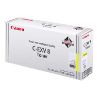 Canon originál toner C-EXV8 Y, 7626A002, yellow, 25000str.