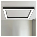 Toolight Toolight, LED stropné svietidlo 60x60x5 cm 36W 4000K APP1284-C, čierna, OSW-00942