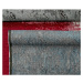 Vínovočervený umývateľný behúň 55x140 cm Tamigi Rosso – Floorita