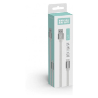 COLORWAY CABLE USB MALE – TYPE-C MALE 25 СМ WHITE (CW-CBUC001-WH)