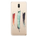 Odolné silikónové puzdro iSaprio - Three Feathers - Huawei Mate 10 Lite