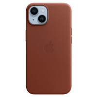 Apple Kožený kryt s MagSafe pre iPhone 14 Umber, MPP73ZM/A