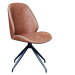 Norddan 25831 Dizajnová otočná stolička Laqueta vintage hnedá