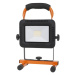 SOLIGHT WM-20W-DE LED REFLEKTOR, 20W, PRENOSNY, NABIJACI, 1600LM, ORANZOVO-CIERNY