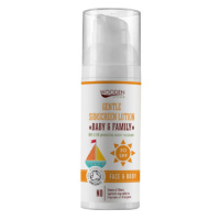 WOODENSPOON Opaľovacie telové mlieko Baby & Family SPF30, 50 ml