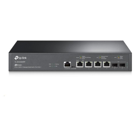 TP-Link OMADA JetStream switch TL-SX3206HPP (4x10GbE, 2xSFP+, 4xPoE++, 200W, 2xconsole) TP LINK
