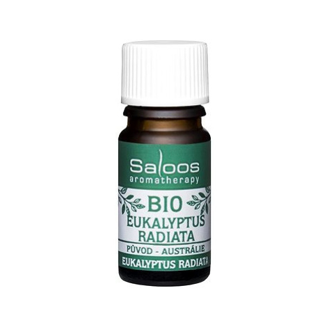 Saloos 100 % BIO prírodný esenciálny olej Eukalyptus radiata 5 ml