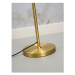 Stojacia lampa s kovovým tienidlom v zlatej farbe (výška 153 cm) Lyon – it&#39;s about RoMi