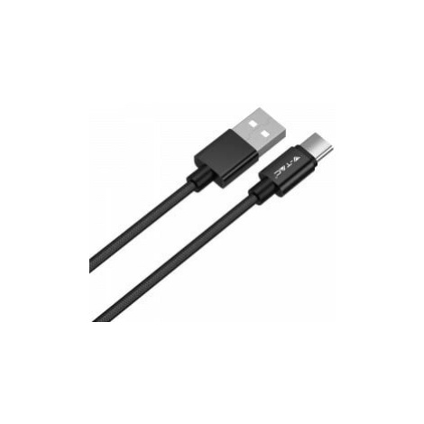 USB Kábel Platinum Series USB-C 1m, čierny VT-5334 (V-TAC)