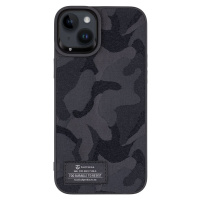 Tactical Camo Troop Kryt pre iPhone 14 Plus, Čierny