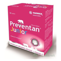FARMAX Preventan Junior + vitamín C, 90 tabliet