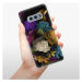 Odolné silikónové puzdro iSaprio - Dark Flowers - Samsung Galaxy S10e