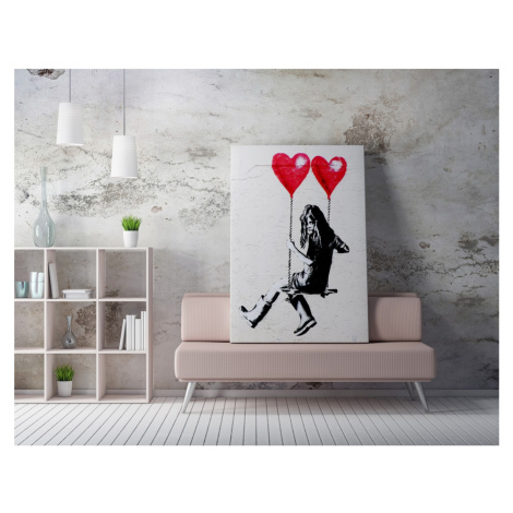 Obraz na plátne Love swing WY01 50x70 cm