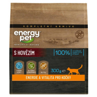 Energy Pet hovädzie granule pre mačky 300g