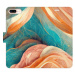 Flipové puzdro iSaprio - Blue and Orange - iPhone 7 Plus