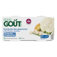 2x GOOD GOUT BIO Treska pestrá s karfiolom a zemiačiky 190 g