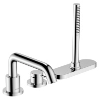 Hansgrohe Tecturis S, 3-otvorová batéria na okraj vane, chrómová, HAN-73447000