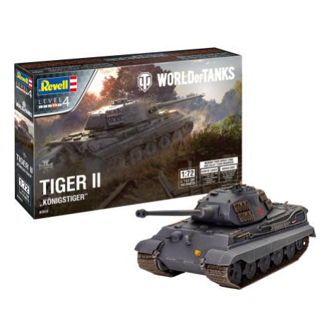 Plastic ModelKit World of Tanks 03503 - Tiger II Ausf. B 