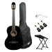 Henry`s Guitars Jr. Novice 4/4 CTG101 Pack - Black