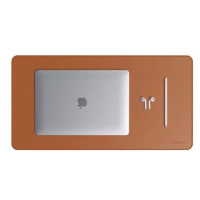 Satechi Eco Leather Desk Mat Brown