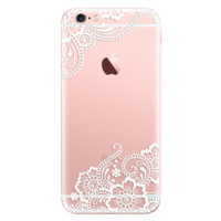 Odolné silikónové puzdro iSaprio - White Lace 02 - iPhone 6 Plus/6S Plus