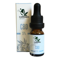 CANNABIOPHARM CBD 5% konopný olej 10 ml