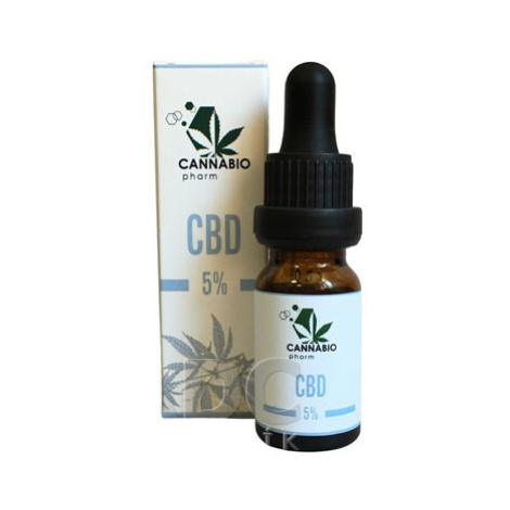 CANNABIOPHARM CBD 5% konopný olej 10 ml