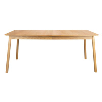 Rozkladací jedálenský stôl s doskou v dubovom dekore 90x180 cm Glimps – Zuiver