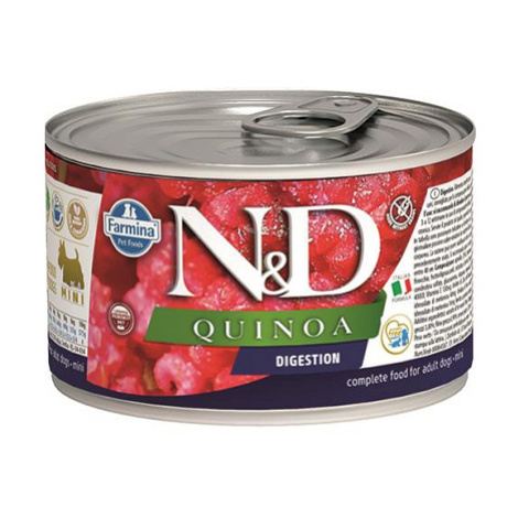 N&D dog QUINOA digestion mini 140 g