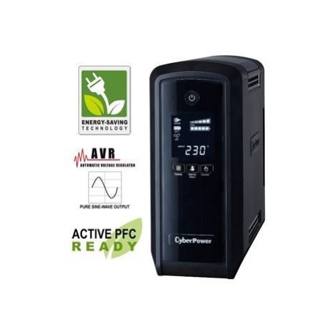 CyberPower PFC SineWare LCD GP UPS 900VA/540W, zásuvky Schuko