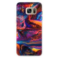 Silikónové puzdro iSaprio - Abstract Paint 02 - Samsung Galaxy S7