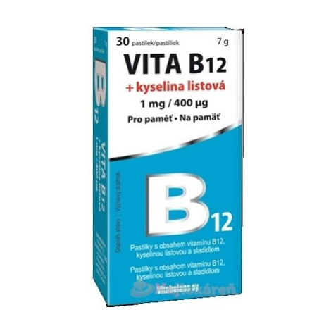 Vitabalans VITA B12 + kyselina listová 30ks