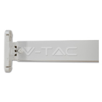 Lineárne trubicové svietidlo jednoduché bez trubice 2xT8 120cm, biele VT-12021 (V-TAC)