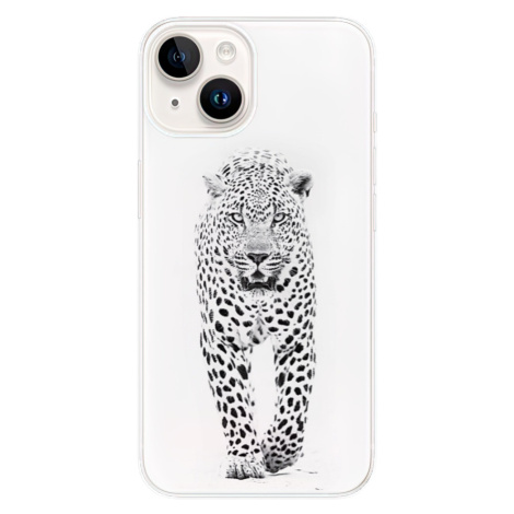 Odolné silikónové puzdro iSaprio - White Jaguar - iPhone 15 Plus