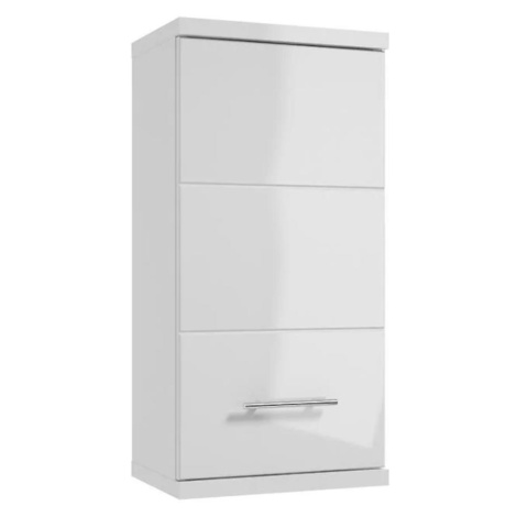 Závesná skrinka do kúpeľňe Bari A35 1D0S DSM biela MERKURY MARKET