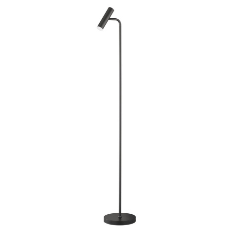 Čierna LED stmievateľná stojacia lampa (výška 154 cm) Stina – Fischer & Honsel