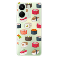 Odolné silikónové puzdro iSaprio - Sushi Pattern - Xiaomi Redmi 13C