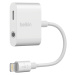 Belkin RockStar 3,5 mm Audio + Charge adaptér biely