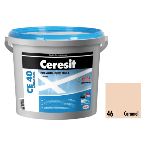 Ceresit Flexibilná škárovacia hmota CE 40 Aquastatic Caramel, 5 kg