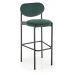 Barová stolička H108 Tmavo zelená,Barová stolička H108 Tmavo zelená