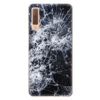 Odolné silikónové puzdro iSaprio - Cracked - Samsung Galaxy A7 (2018)