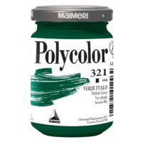 MAIMERI POLYCOLOR - Jemné vinylové farby (321 - phthalo green, 140 ml)