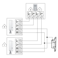 2-rodinná sada domofónu VIRONE LUPI MULTI DP-13