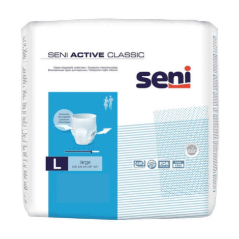 SENI Active classic large nohavičky navliekacie absorpčné obvod 100-135 cm 10 ks