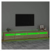 vidaXL TV skrinka s LED svetlami dub sonoma 270 x 35 x 40 cm