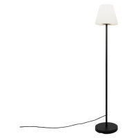 Inteligentná moderná vonkajšia stojaca lampa čierneho odtieňa bielej farby vrátane Wifi A60 - Vi