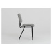 Bielo-čierna jedálenská stolička Simple - CustomForm